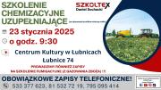 SZKOLENIE CHEMIZACYJNE UZUPEŁNIAJĄCE